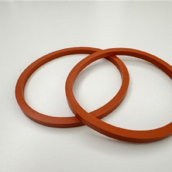 rust red silicone gasket