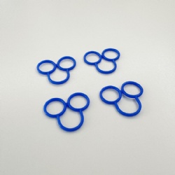 blue silicone seal