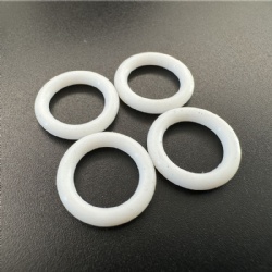 white silicone o ring